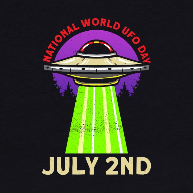 National World UFO Day - July 2nd - Ufo Alien Conspiracy by Anassein.os